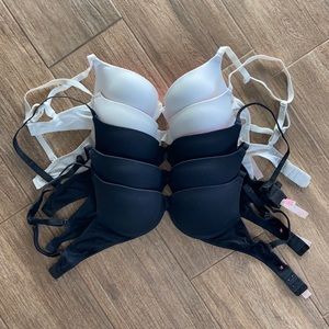 Wear Everywhere Push Up Bra Lot 🤍🖤